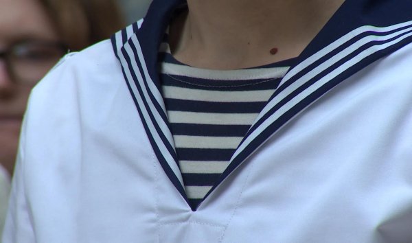 морской воротник гюйс