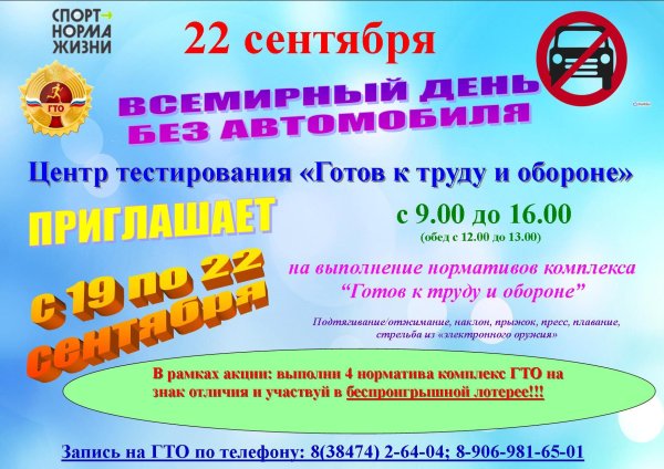 день без автомобиля