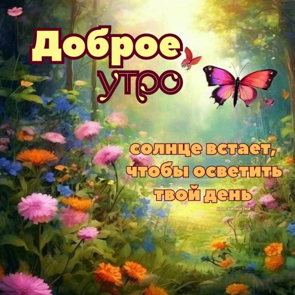 доброго утра летнего