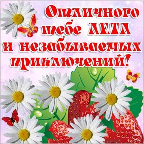 летнего настроения пожелания