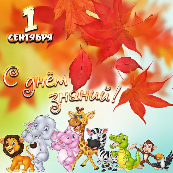 1 сентября день знаний
