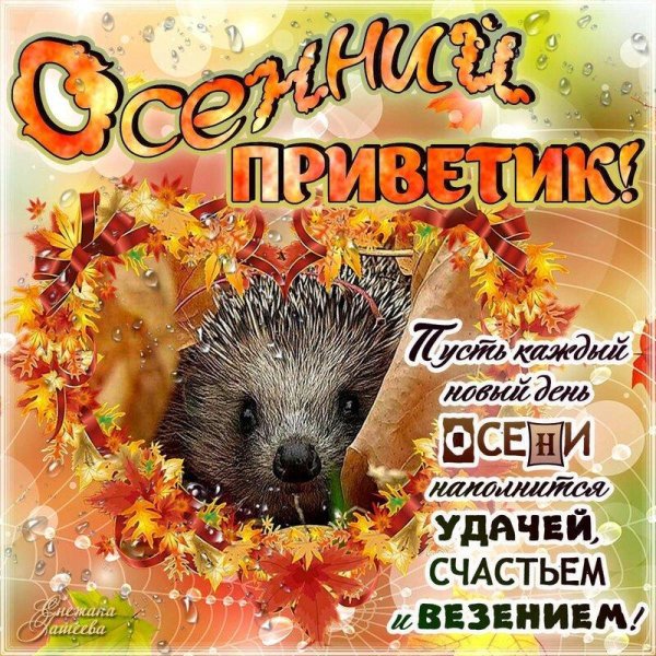 осеннее пожелание