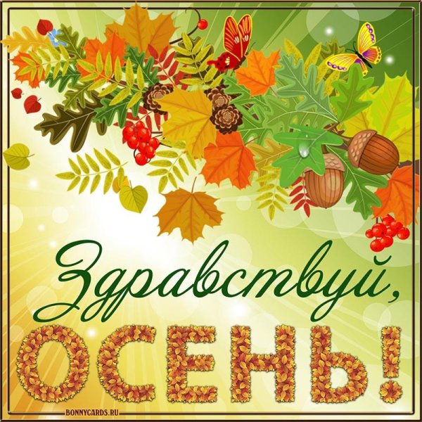 здравствуй осень