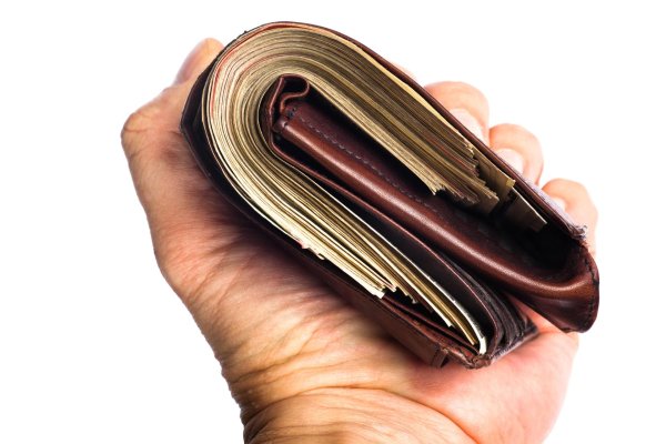 кошелек из натуральной кожи мужской