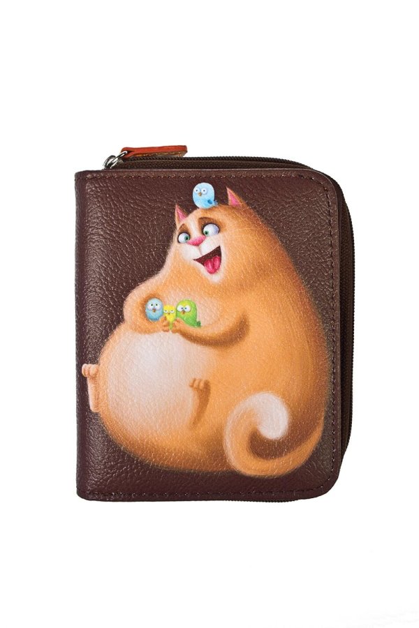 кожаные кошельки