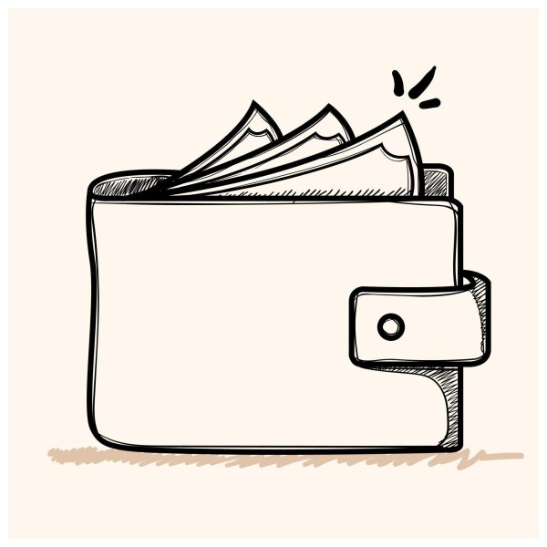 значок кошелька