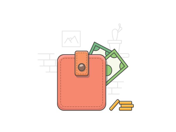 значок кошелька