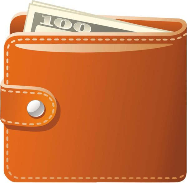 кошелек иллюстрация