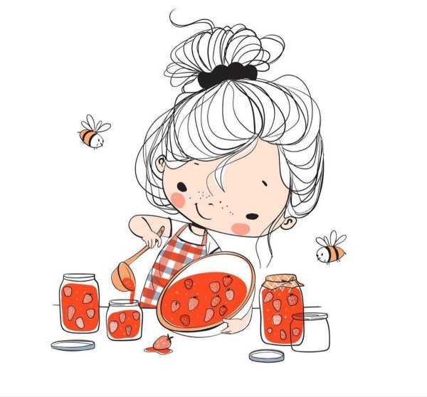 kлубничное варенье