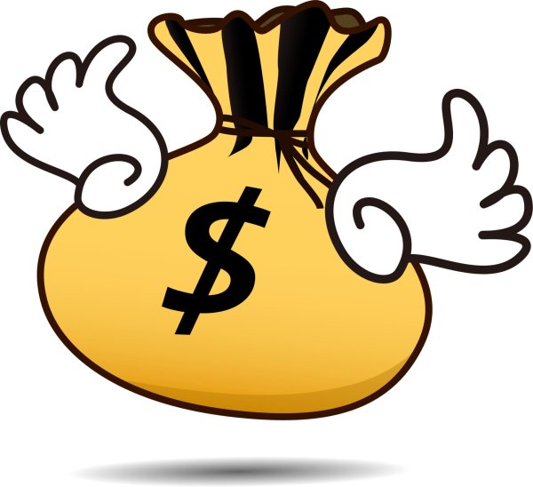 смайлик денег