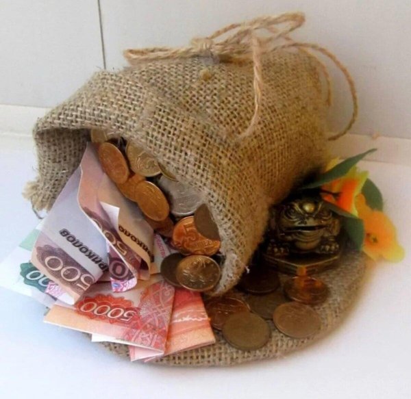 мешки с деньгами