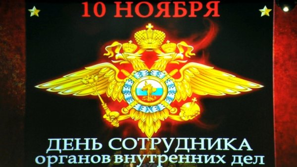 день сотрудника органов внутренних дел