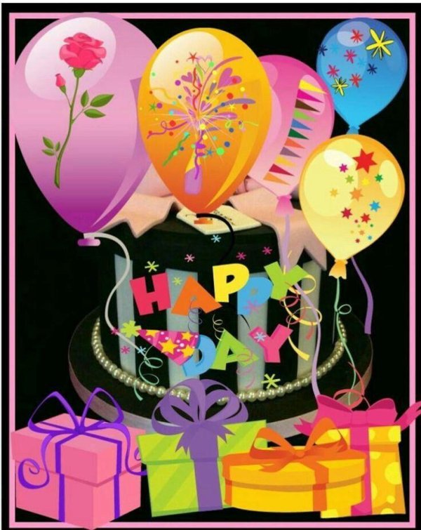 открытка ко дню рождению