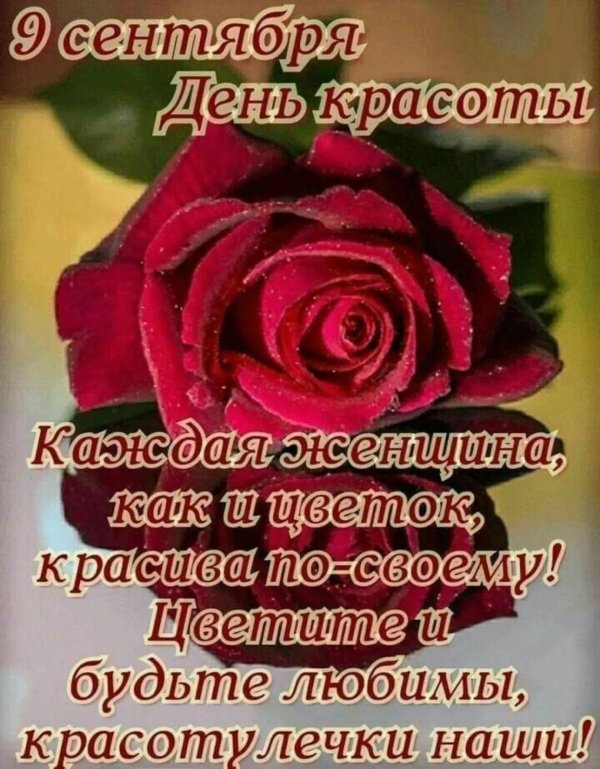 поздравление с днём красоты