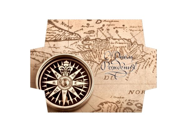 компас и карта