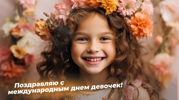 открытка международный день девочек
