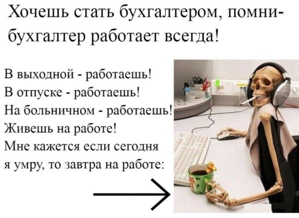 бухгалтер прикол