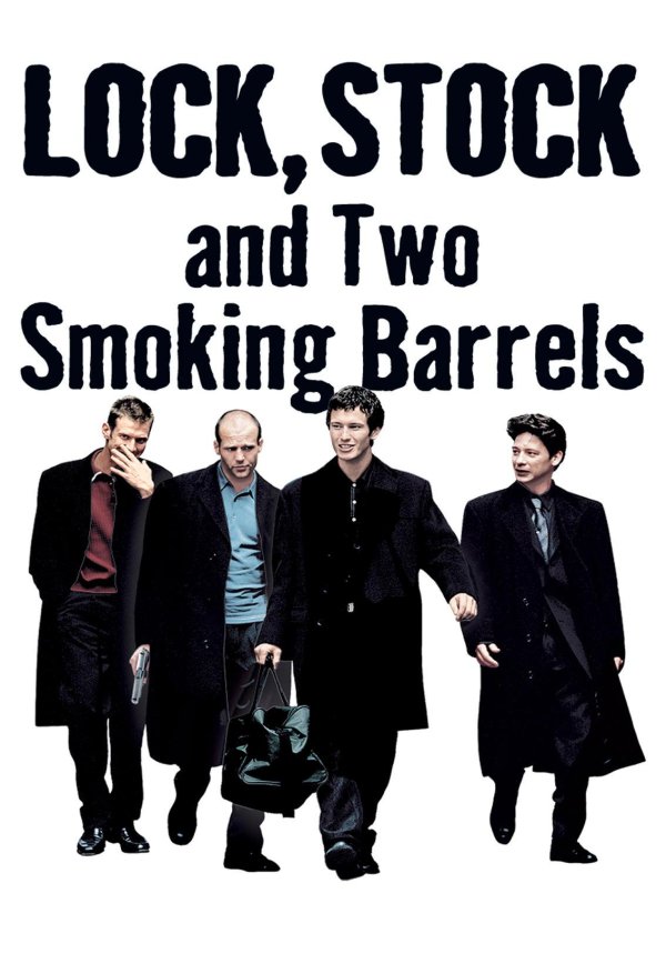 two smoking barrels