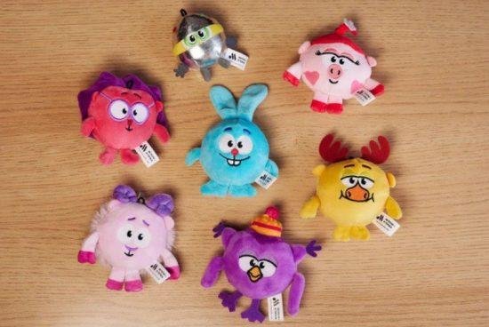 мягкая игрушка смешарики мульти пульти