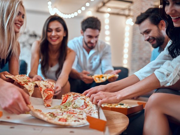 вечеринка с пиццей