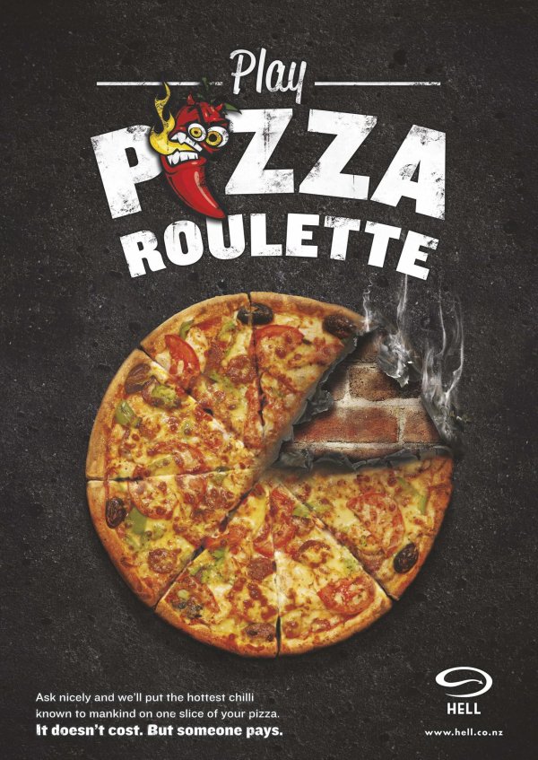 постер пиццерии