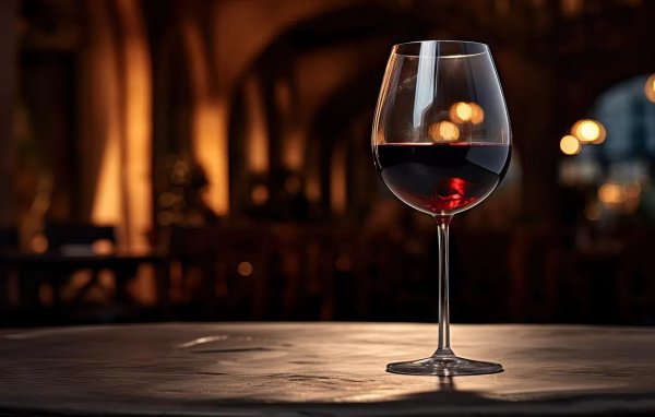бокал с вином