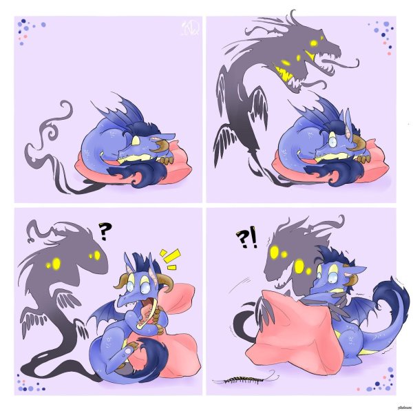 комиксы с драконами koda