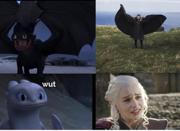 игра престолов мем с драконом