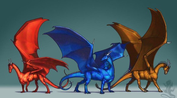 драконья сага драконята