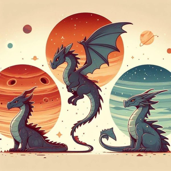 три дракона