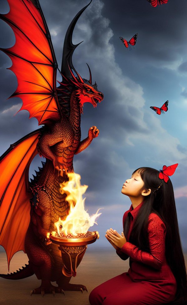 огненные драконы