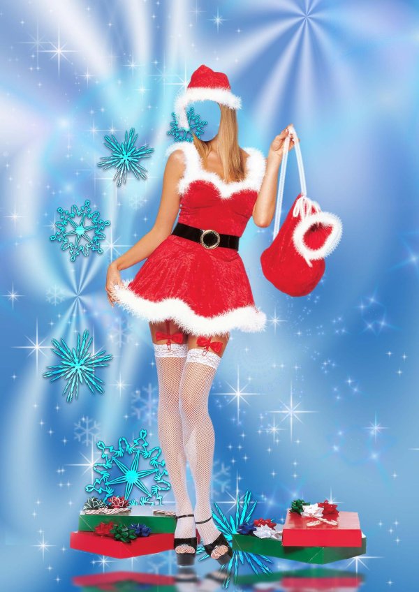 с новым годом девочка