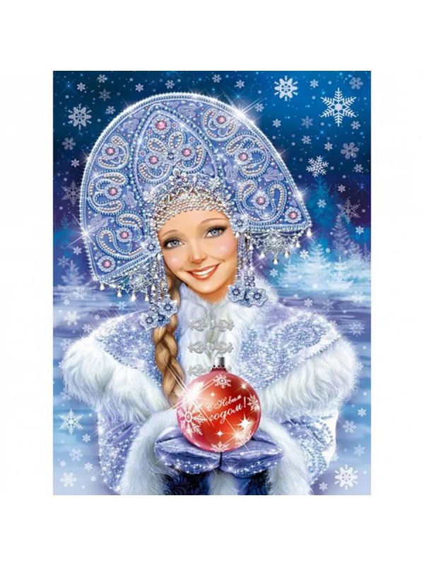 портрет снегурочки