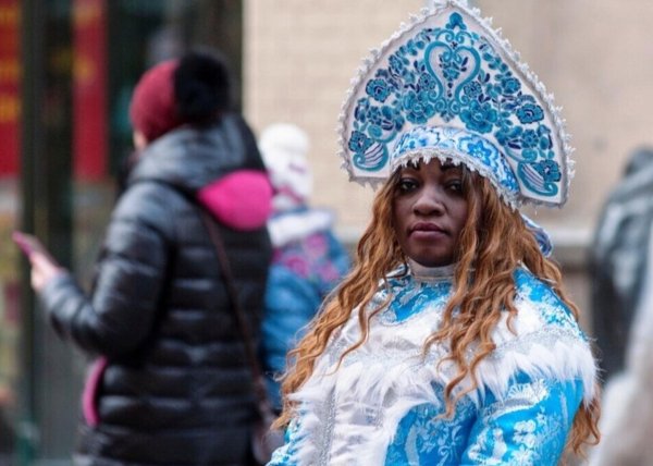 африканская снегурочка