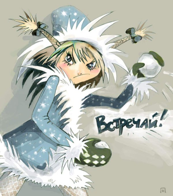 новогоднее аниме