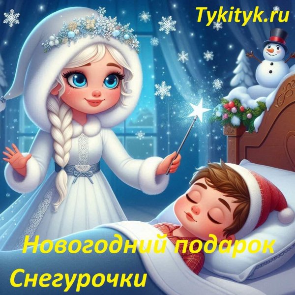 мультяшная снегурочка
