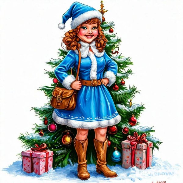 новогодние персонажи