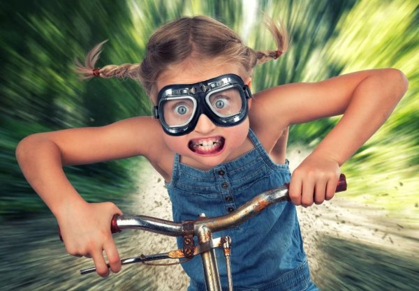 прикольная девочка