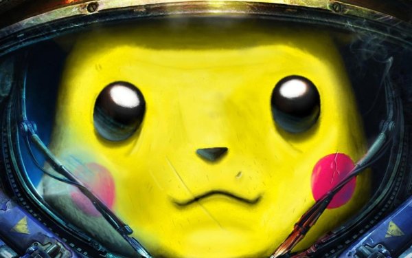 пикачу космонавт