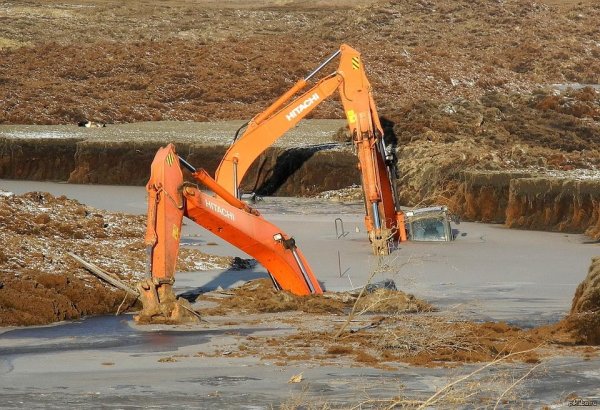 экскаваторамфибия hitachi zd200