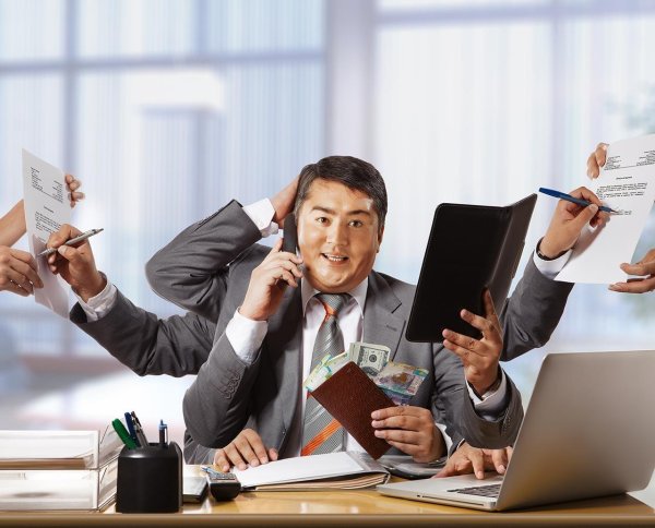 занятой человек