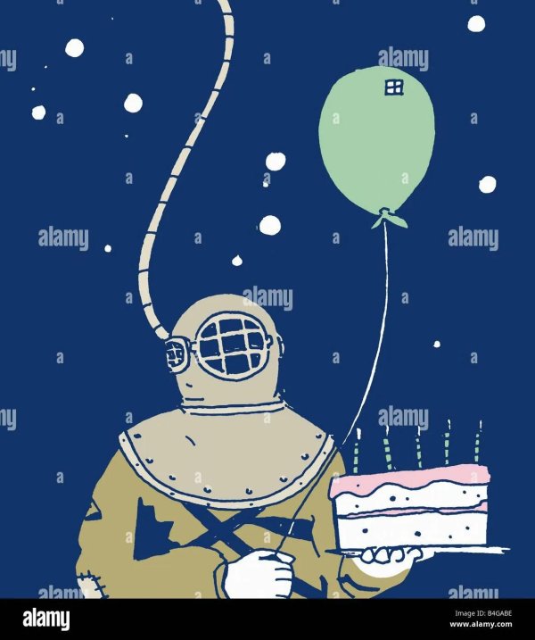 рисунок космонавт
