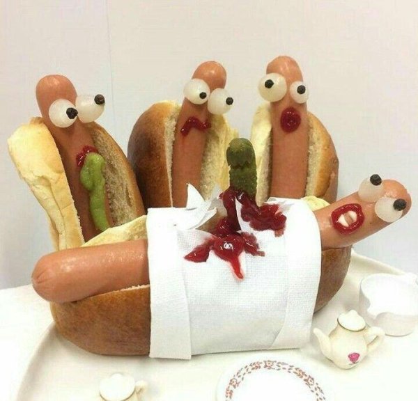 сосисочная вечеринка прикол