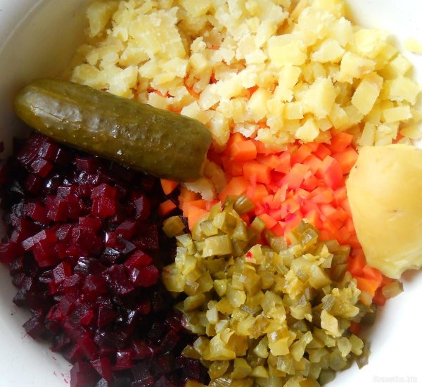 винегрет ингредиенты классический