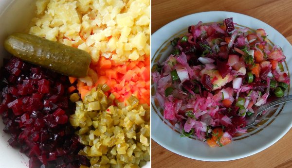 винегрет ингредиенты