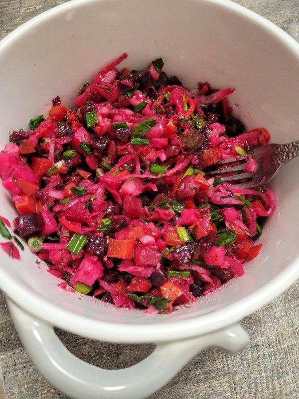 классический рецепт винегрета