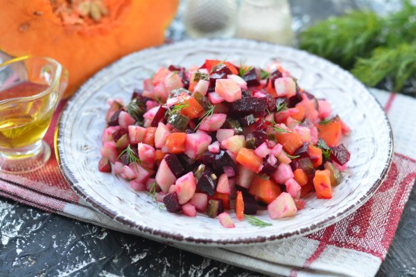 винегрет с тыквой