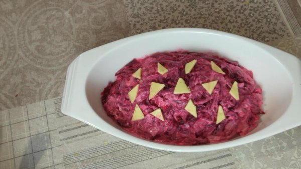салат из свеклы вареной