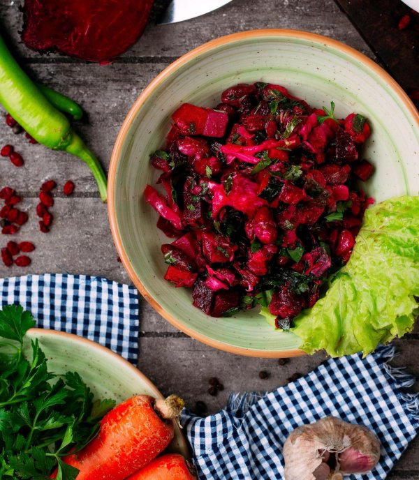 сыроедческий винегрет