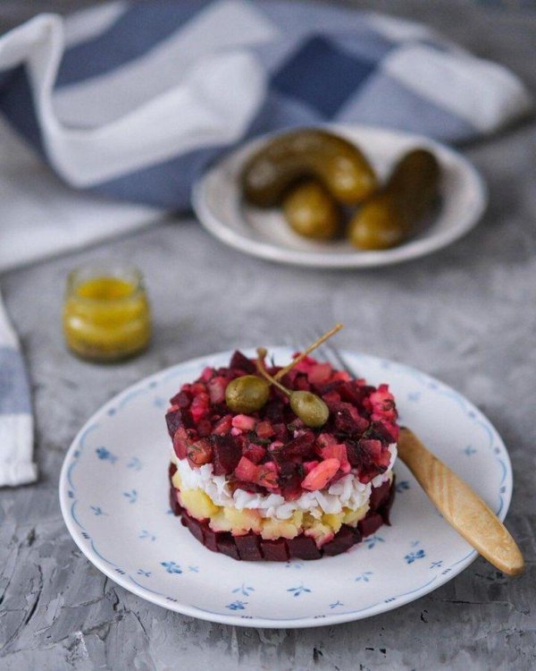 винегрет с сельдью